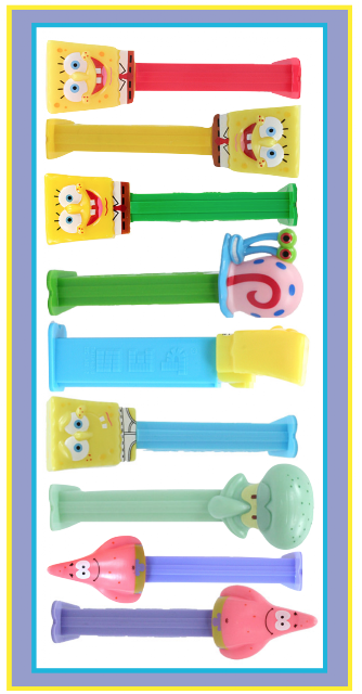New SpongeBob PEZ Collection Coming In 2020 spongebob pictorial 2020