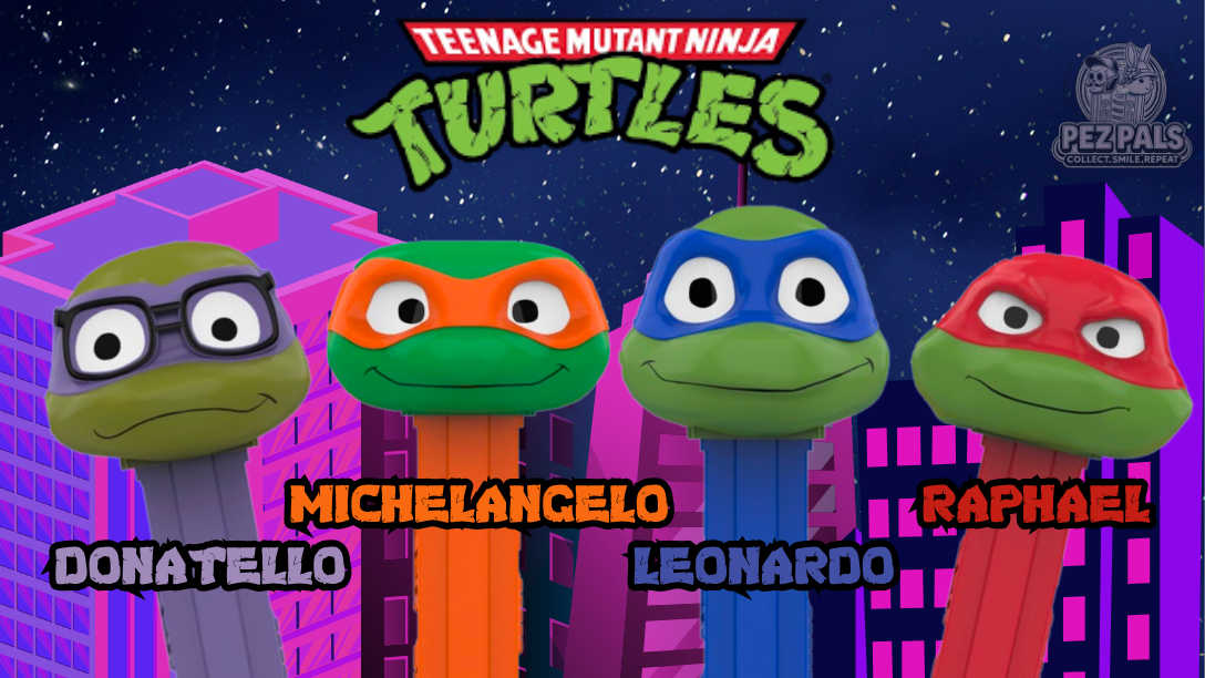 2025 tmnt ninja turtles pez