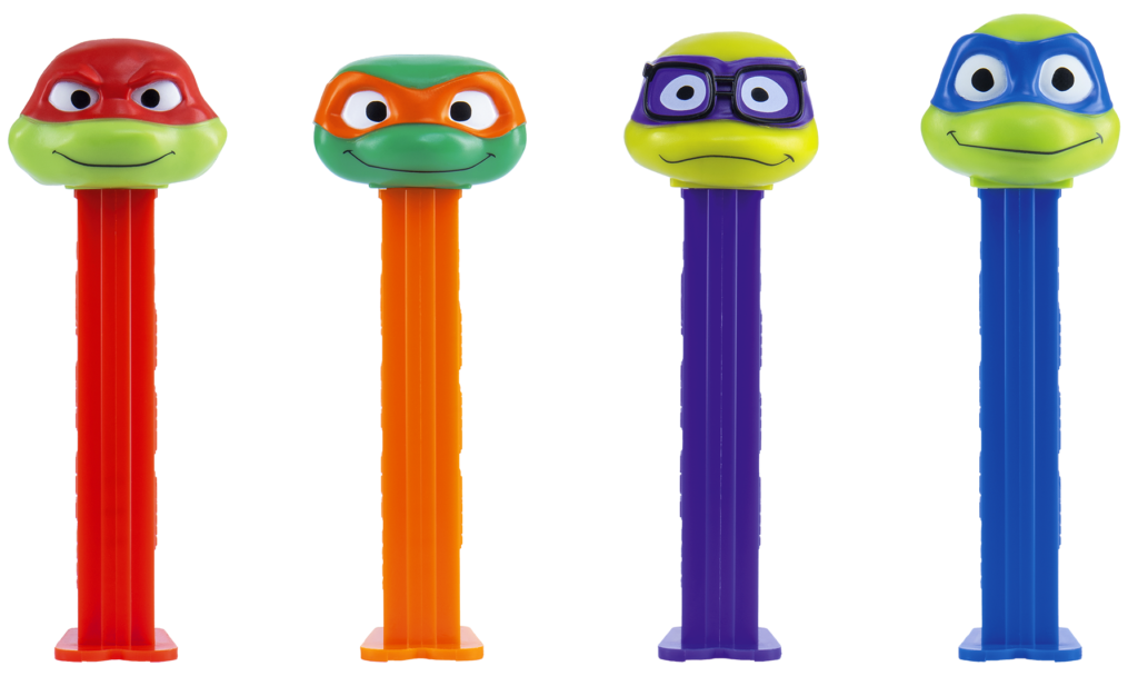 2025 tmnt pez turtles dispenser loose