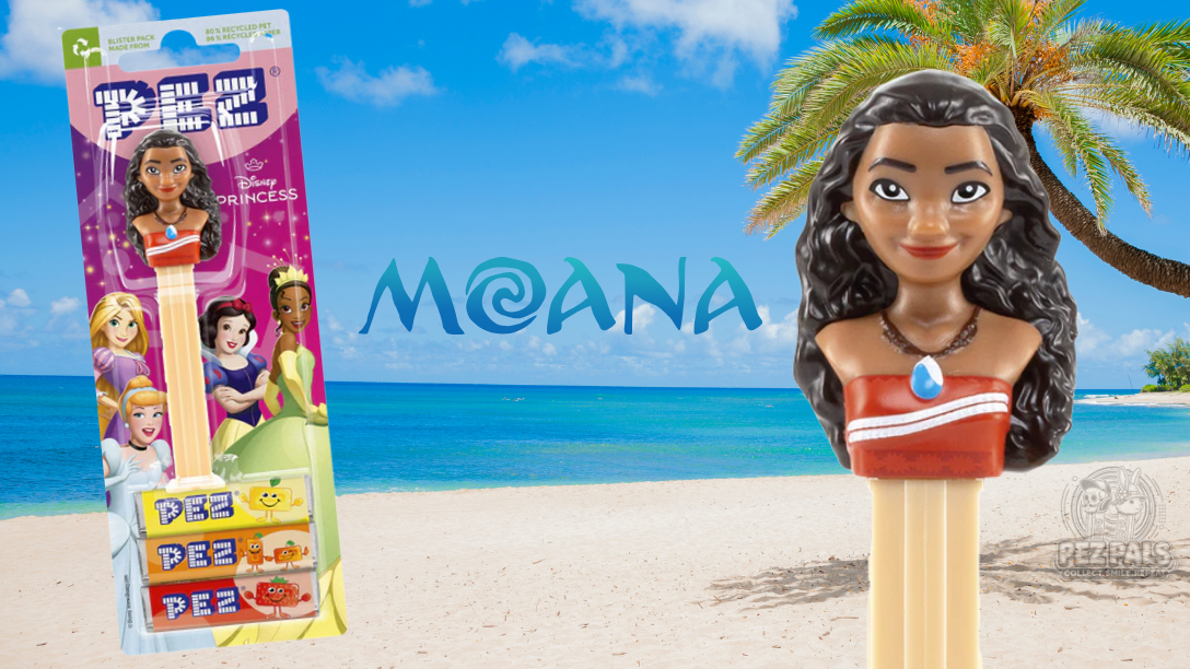 Now available! Moana Joins the European PEZ Lineup!