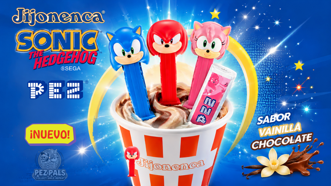 2025 sonic mini icecream pez