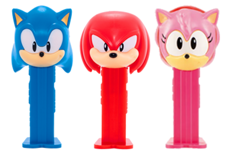 Jijonenca Returns With Exclusive Sonic Mini PEZ! sonic mini icecream pez loose