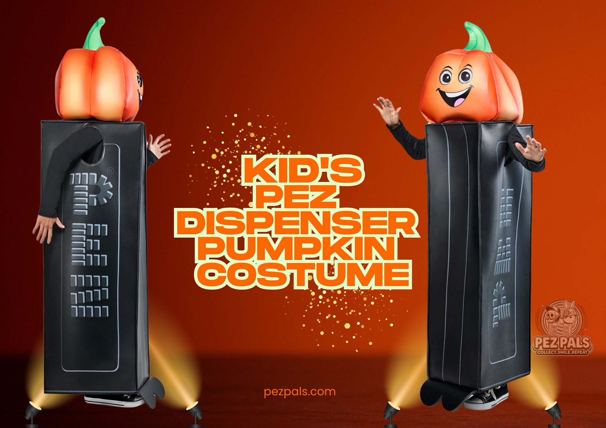 2025 pez pumpkin kids costume 1