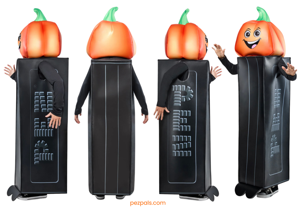 A PEZ Collector’s Halloween Dream: The New PEZ Pumpkin Kids Costume! 2025 pez pumpkin kids costume 2