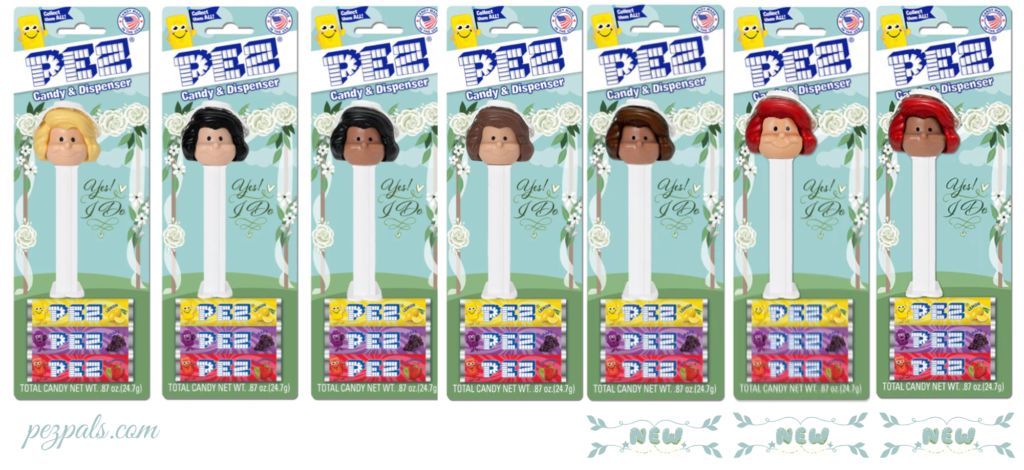 2025 pez brides usa blister