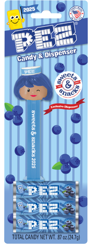 Meet the Star of the Show: The Blueberry Presenter Girl! 2025 blueberry pez presenter girl
