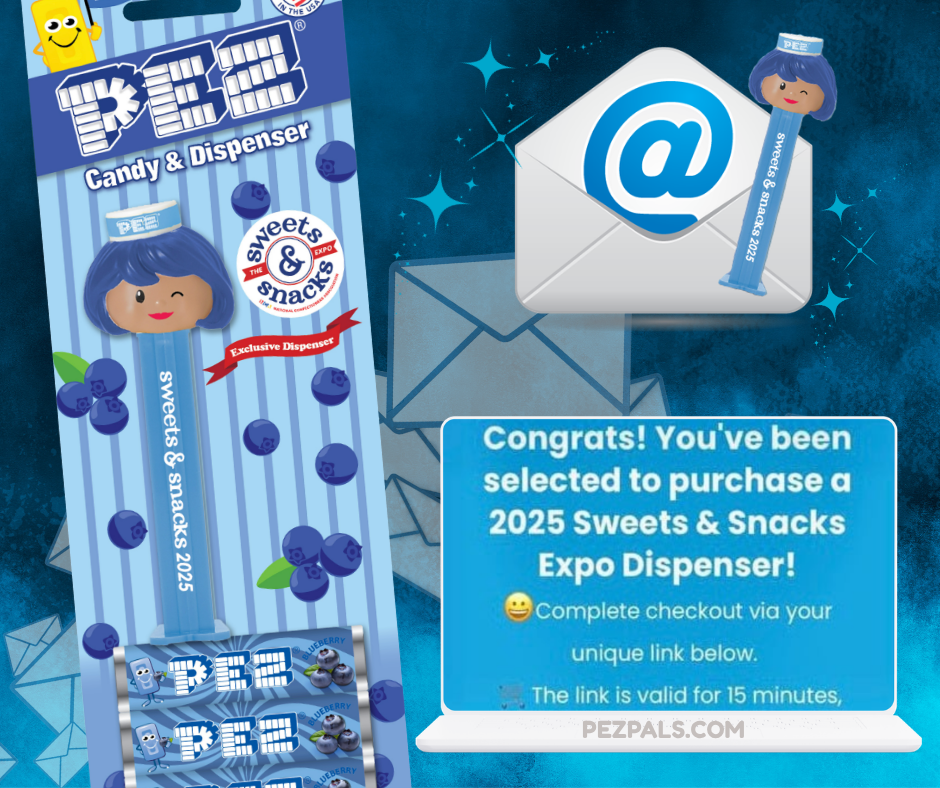 Blueberry Presenter Girl Emails Are Being Sent! 2025 enter to win the blueberry pez presenter girl