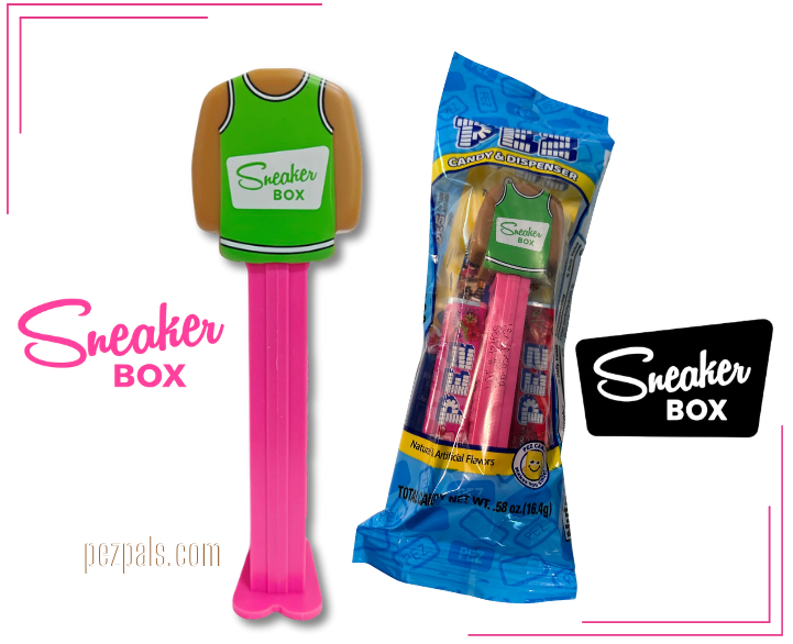 New Sneaker Box PEZ Sweater Dispenser Now Available! 2026 sneaker box pez dispenser loose