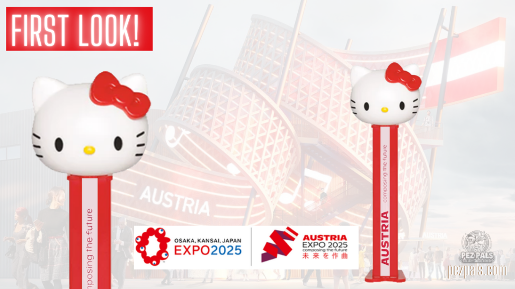 Hello Kitty PEZ Heads to Expo 2025 Osaka! 2025 japan osaka world expo hello kitty pez