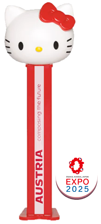 Hello Kitty PEZ Heads to Expo 2025 Osaka! 2025 japan osaka world expo hello kitty pez loose