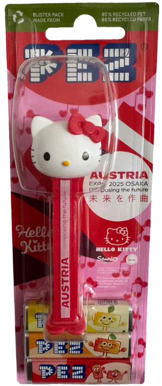 Hello Kitty PEZ Heads to Expo 2025 Osaka! 2025 hallo kitty japan pez osaka