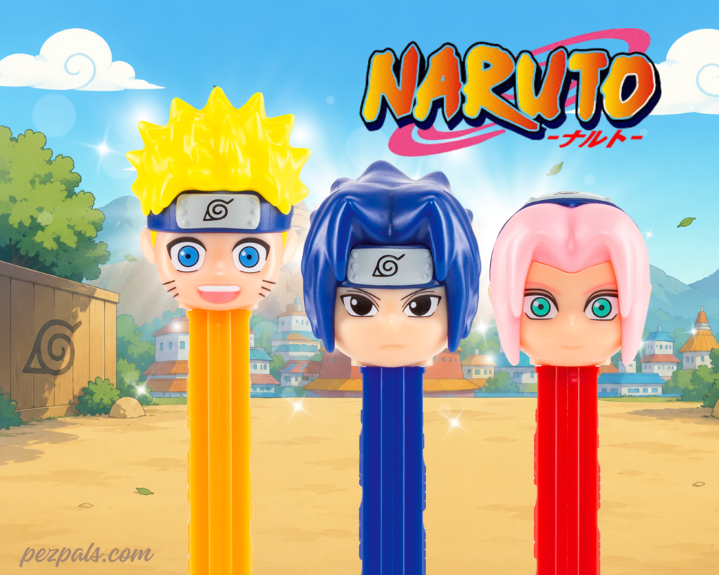 Naruto PEZ Dispensers Finally Arrive! 2025 naruto pez