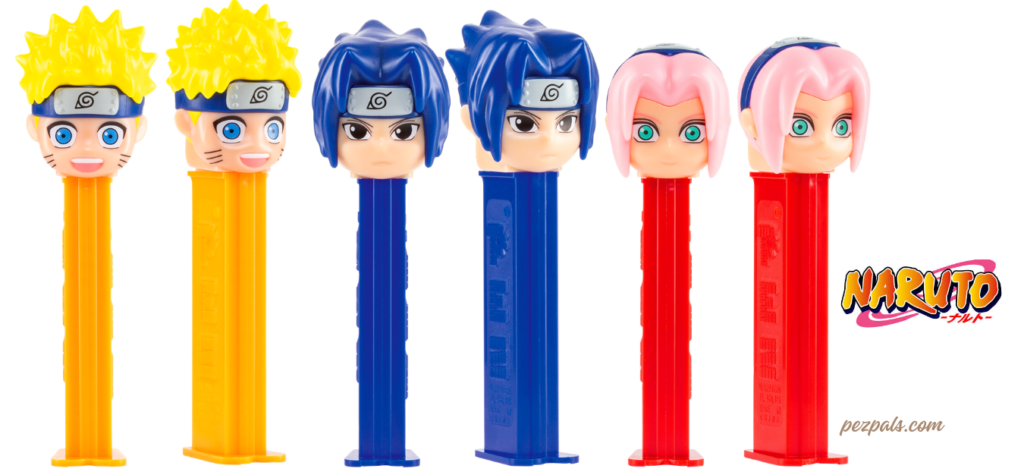 Naruto PEZ Dispensers Finally Arrive! 2025 naruto pez loose