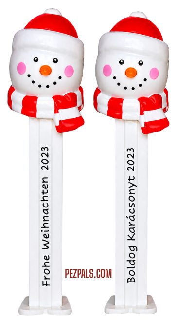 Rare Employee-Only PEZ Snowmen Revealed! 2024 employee pez snowman loose