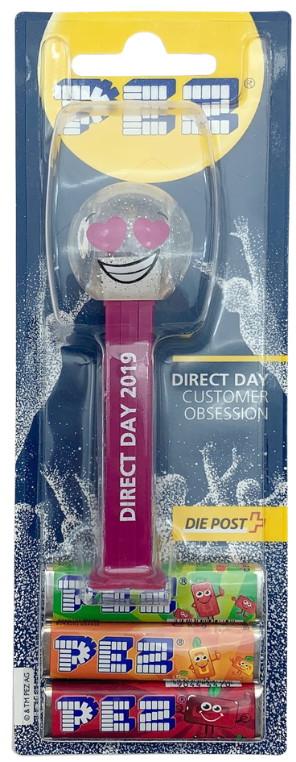 EXCLUSIVE FIRST LOOK: The Rare DIRECT DAY PEZ Dispenser! 2019 direct day pez switzerland blister