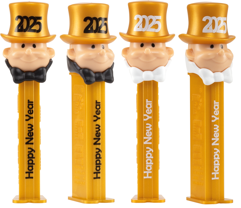 Golden PEZ Groom Returns for New Year 2025! 2025 new year golden pez groom loose