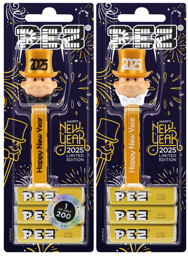 Golden PEZ Groom Launch Off to a Smooth Start! 2025 new year golden pez groom blister