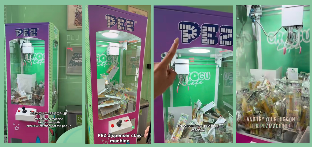 Exclusive Grogu PEZ Lands at London Pop-Up! 2026 london grogu cafe pez