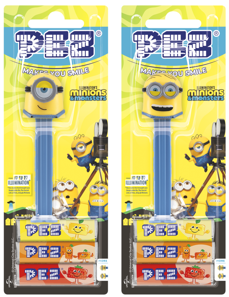 New Minions PEZ Dispensers Are Coming! 2026 minions pez euro blister