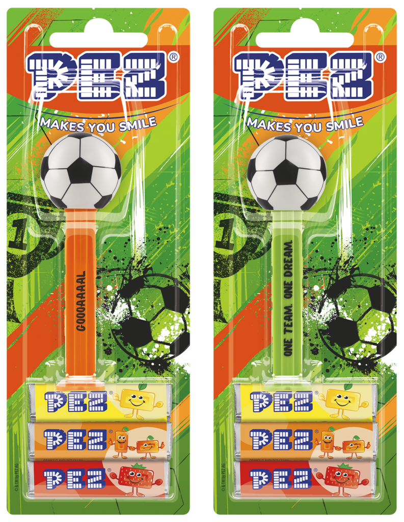 Two New PEZ Soccer Balls Hit the Field! 2026 pez soccer balls blister europe