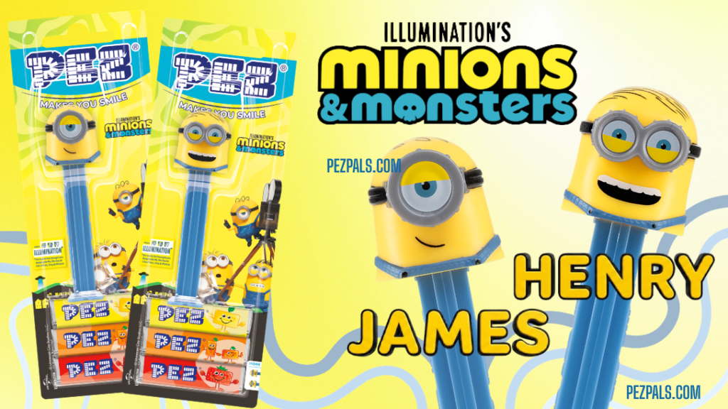 New Minions PEZ Dispensers Are Coming! 2026 minions & monsters pez