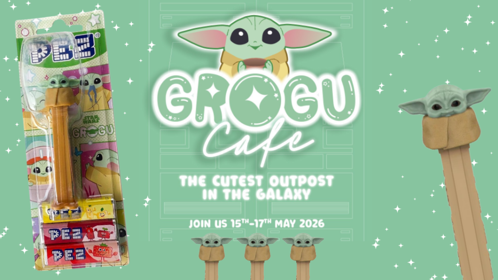 Exclusive Grogu PEZ Lands at London Pop-Up! Grogu Cafe Star Wars