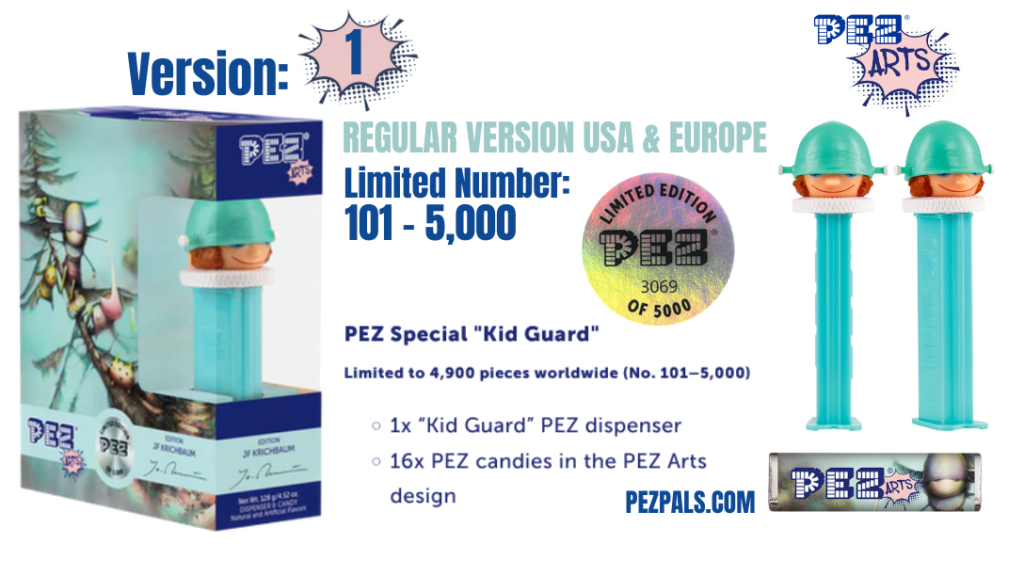 2026 pez arts kid guard variante 1