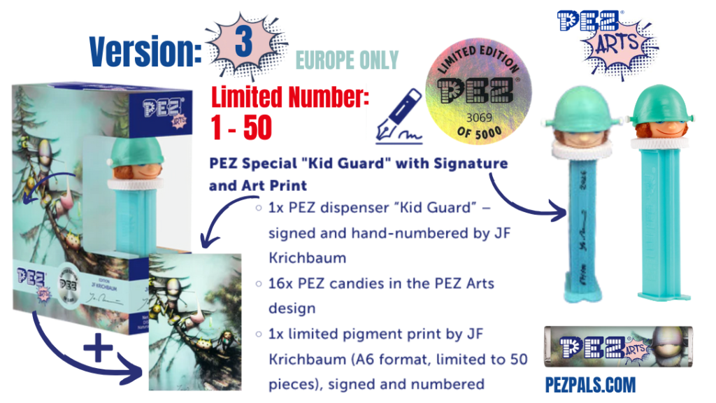 2026 pez arts kid guard variante 3