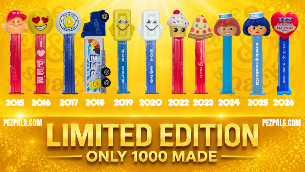 First Emails Sent for the 2026 Expo Heart PEZ! 2026 sweets and snacks pez pictorial