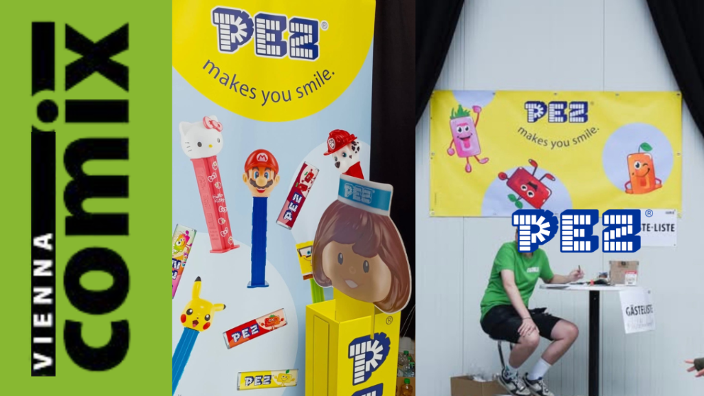 A Surprise PEZ Treasure at the Vienna COMIX 2026! 2026 vienna comix pez
