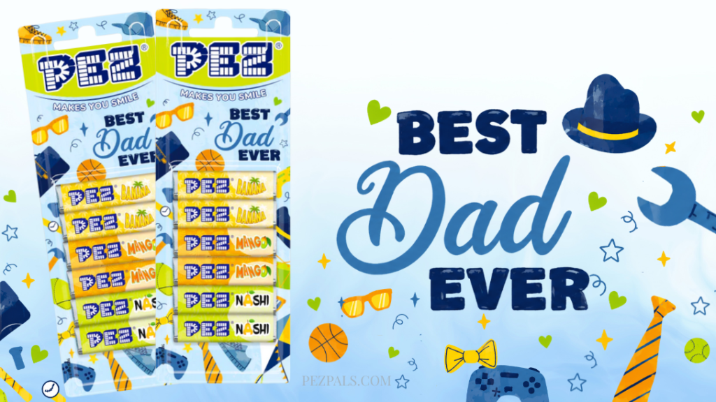 2026 best dad ever pez blister
