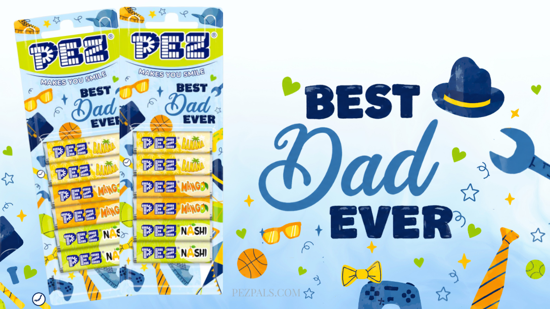 Home 2026 best dad ever pez blister