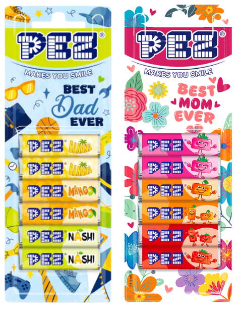 2026 mum & dad pez euro blister