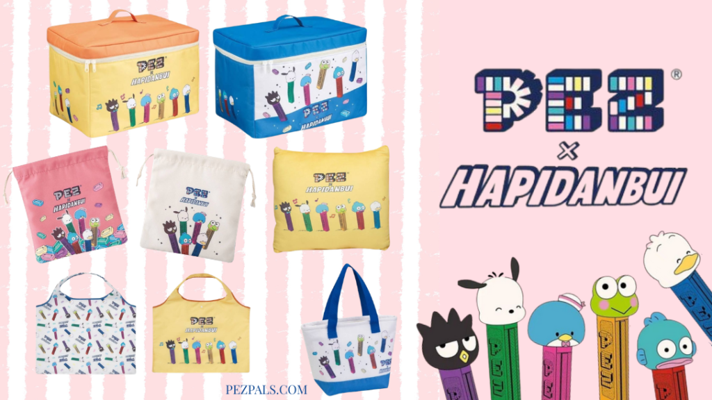PEZ × Hapidanbui Collection Keeps Growing in Japan! 2026 pez × hapidanbui collection