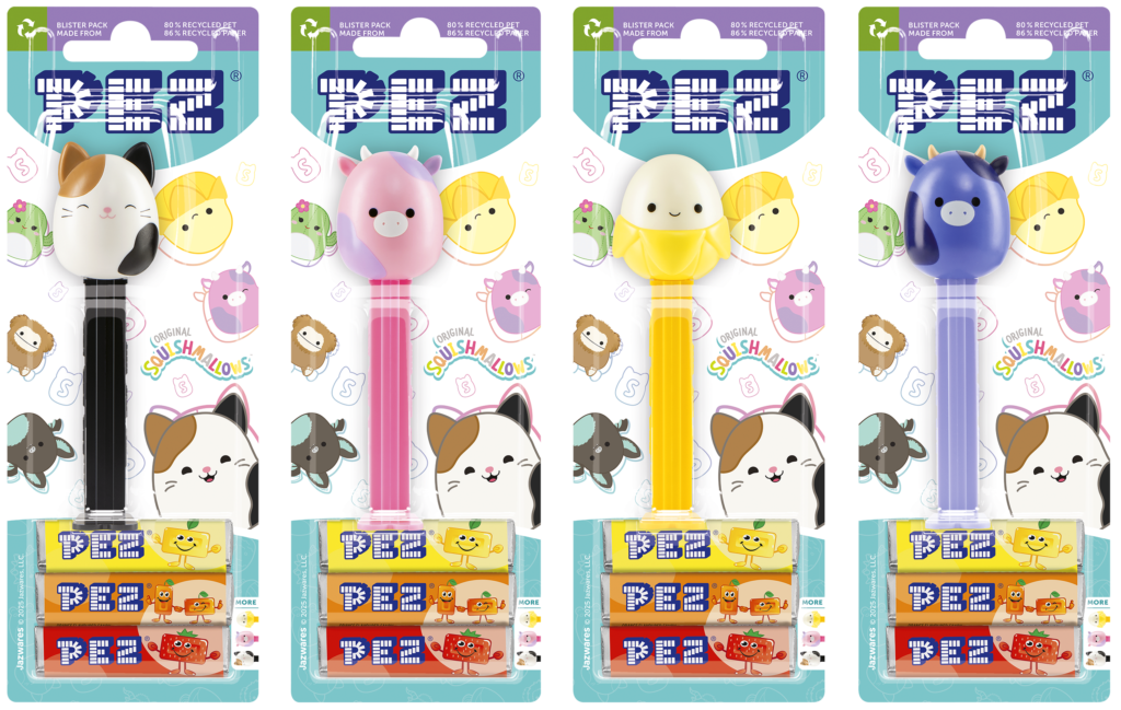 Get Ready for Ingred: A New Squishmallows PEZ Is on the Way! 2026 pez squishmallows blister