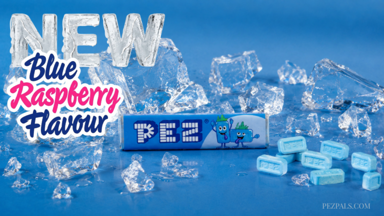 The Ice Has Been Broken: Introducing PEZ Blue Raspberry!