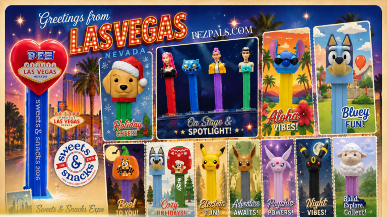 First Look! New PEZ Reveals from the 2026 Sweets & Snacks Expo