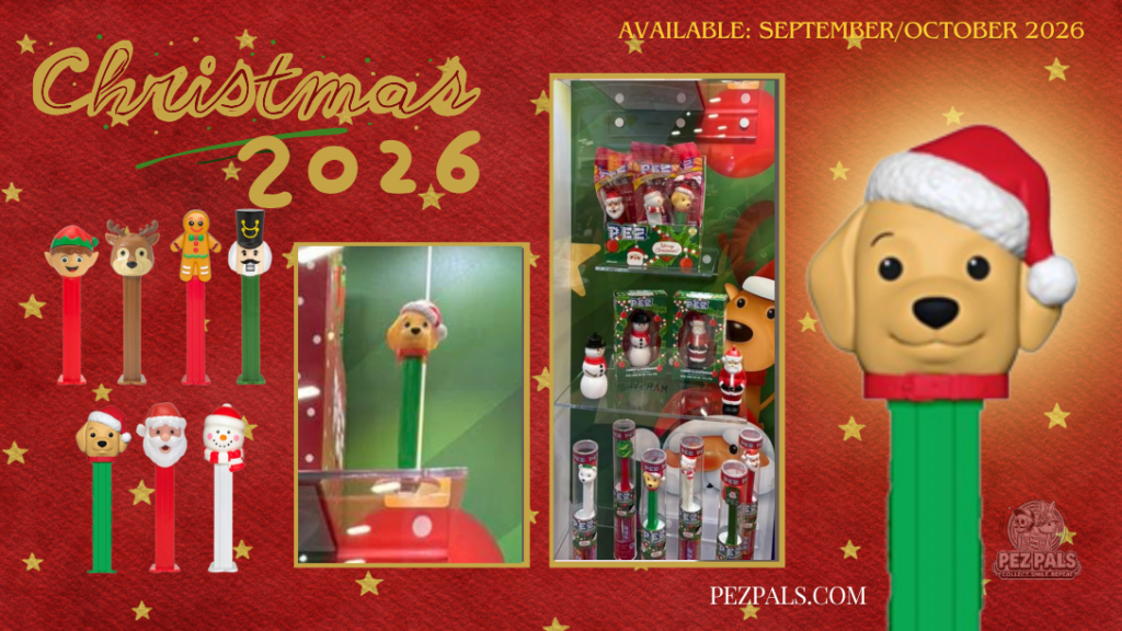 2026 ssexpo christmas puppy pez