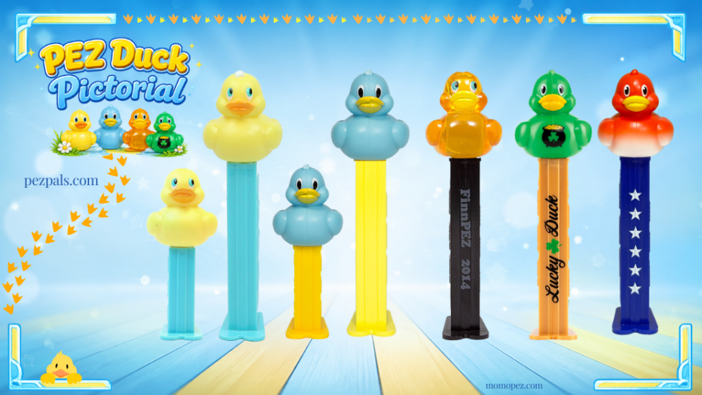 New Patriotic PEZ Duck Celebrates Independence Day! duck pictorial 2026 pez