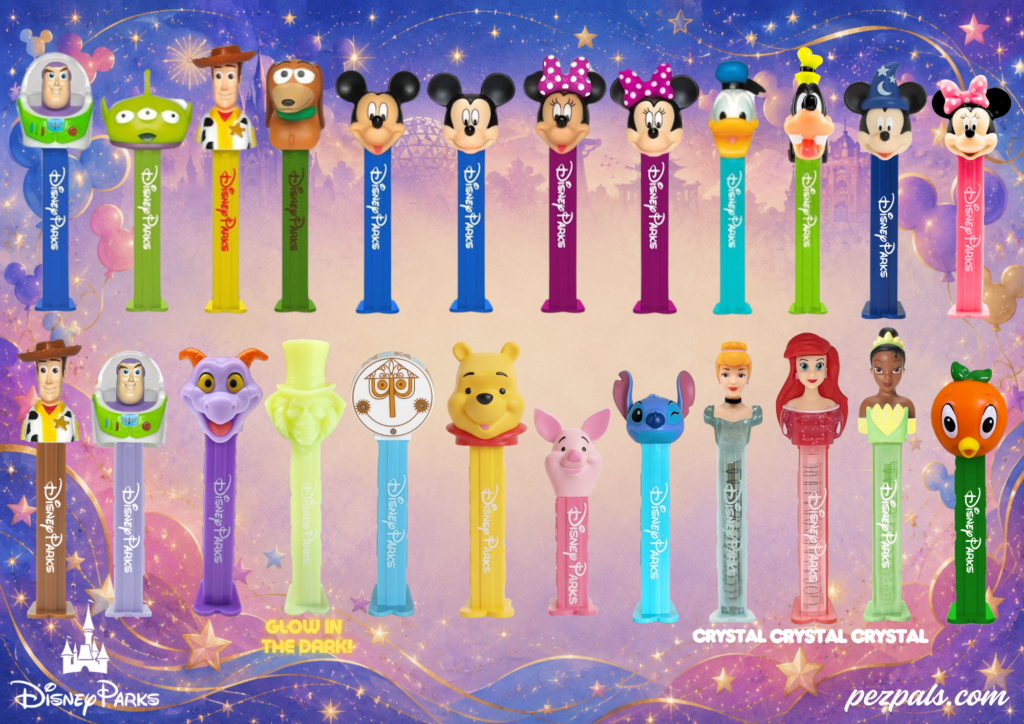 Disney Parks PEZ Collection Grows with Two New Exclusives! disney parks pictorial