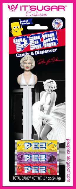 Exclusive First Look: Marilyn Monroe Joins the PEZ Family! marilyn monroe blister