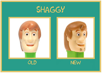 Scooby-Doo PEZ Returns with New Stems and New Details! scoob4