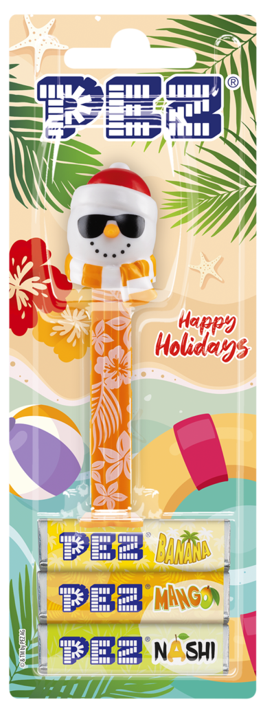2026 snowman christmas in july pez euro blister