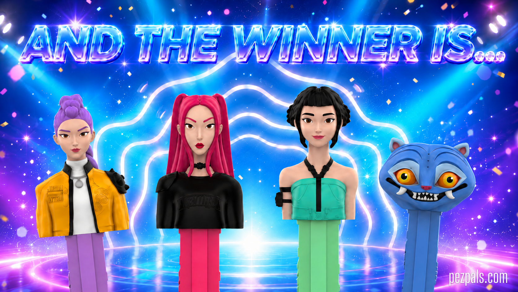 KPop Demon Hunters PEZ Coming to Europe + Giveaway!
