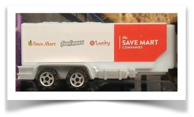 Save Mart Companies PEZ Truck Hauler save mart truck 2
