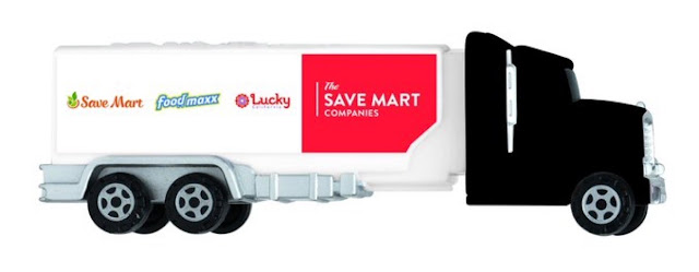 Save Mart Companies PEZ Truck Hauler save mart truck 3