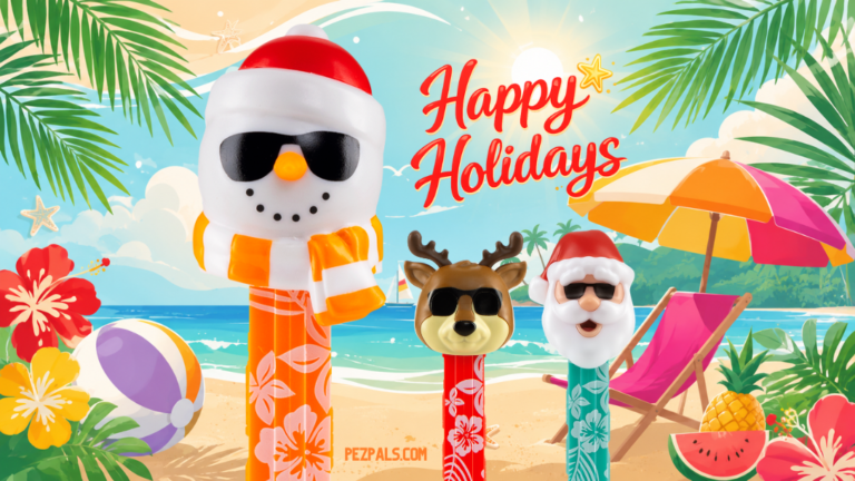 Christmas in July Returns with the New Summer PEZ Snowman!!
