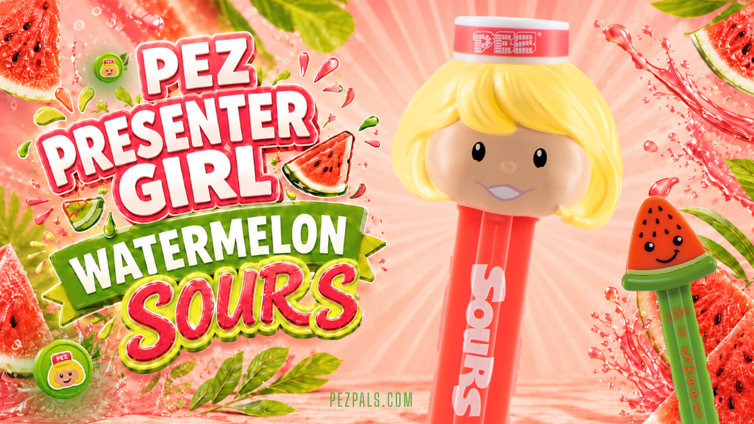 Fresh for Summer: MIA The New Watermelon Sours PEZ Presenter Girl