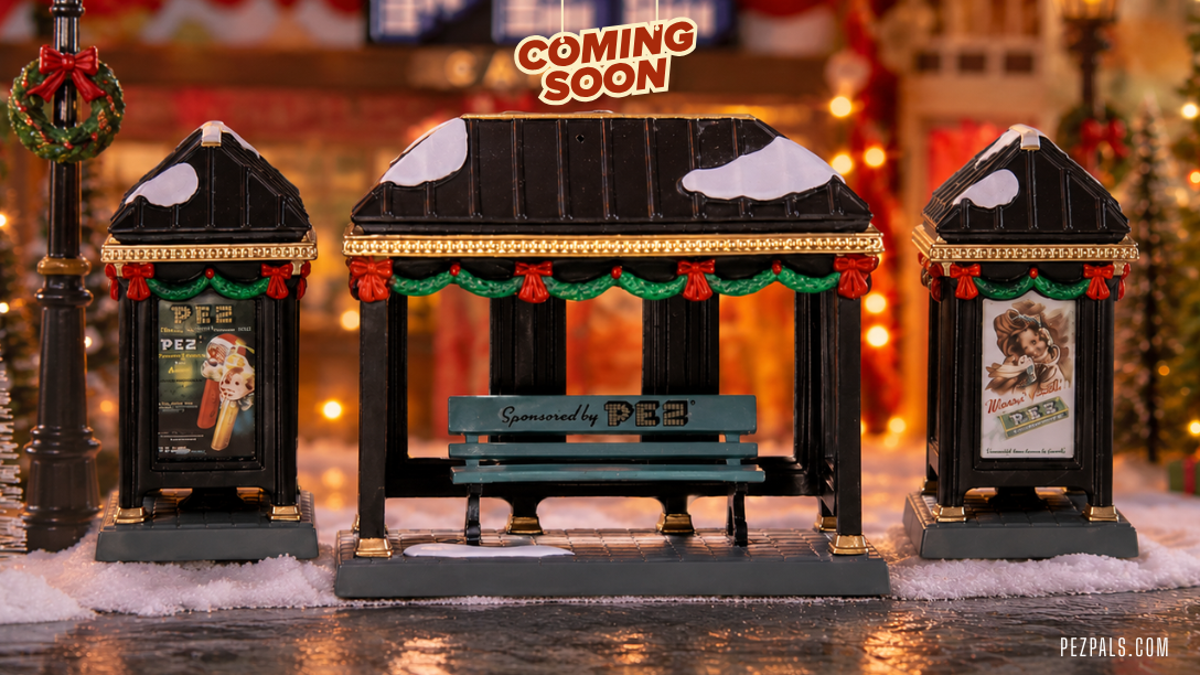 Coming Soon! The PEZ Vintage Bus Stop&nbsp;