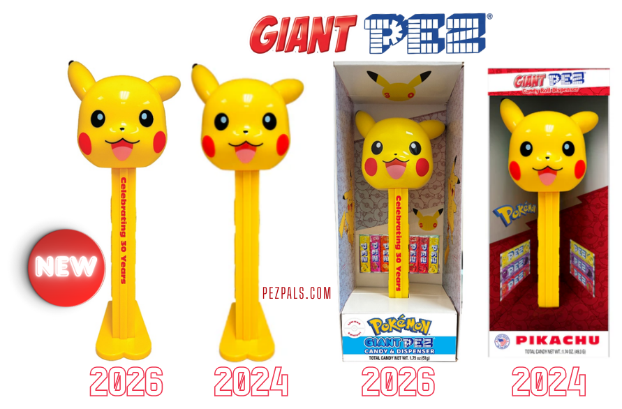 2026 giant pez pikachu